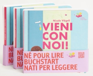 Karton/s mit 24 Buchstart-Büchern auf Italienisch